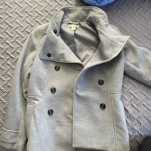 H and m pea coat